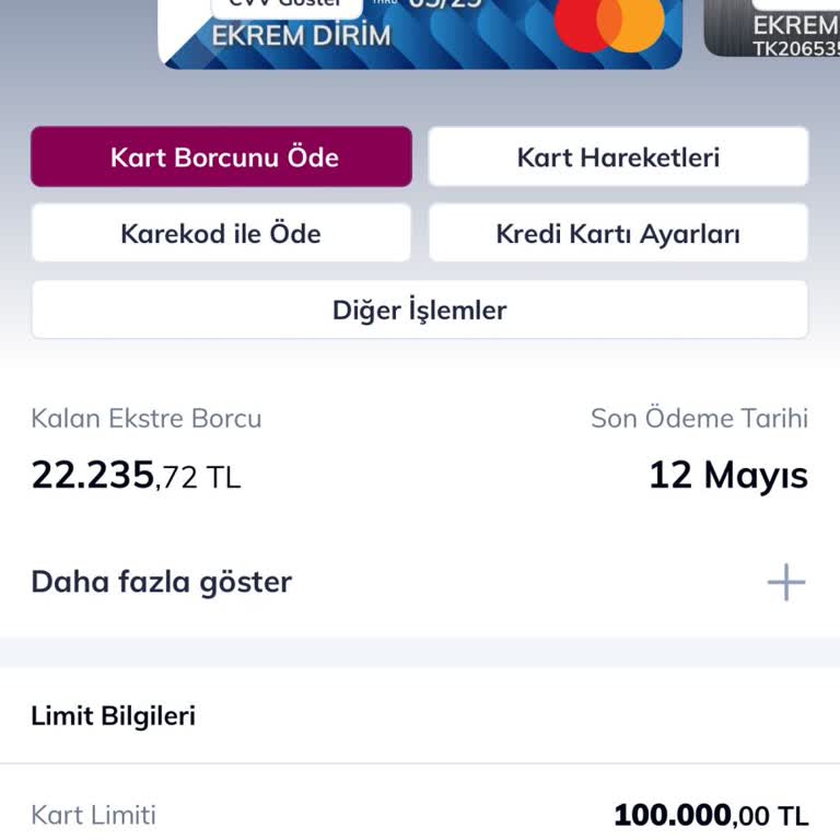 Kredi Kartı Borcumu Yapılandırmak İçin Destek Bekliyorum