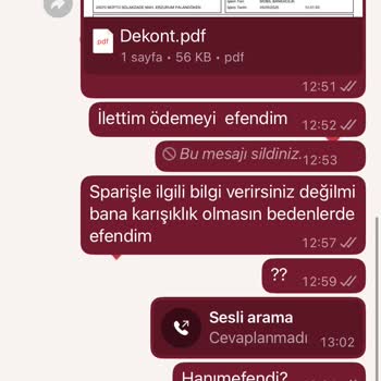 Ödeme Yapmama Ve İletişimsizlik Nedeniyle Mağduriyet Yaşıyorum