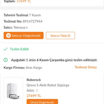 Roborock Qrevo S Süpürge Haritalama Sorunu Ve Tekrarlayan Arızalar