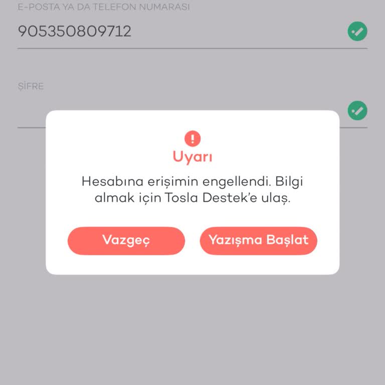 Hesabım Haksız Yere Engellendi, Canlı Destek Yetersiz