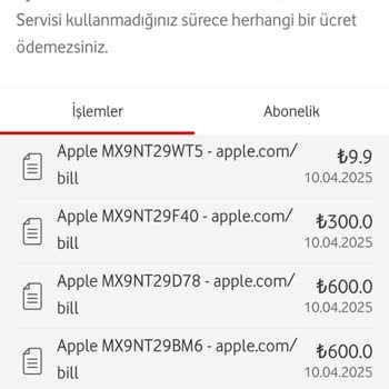 Apple Ve Vodafone Arasında Çözümsüzlük: Bilgim Dışında Yapılan Alışveriş