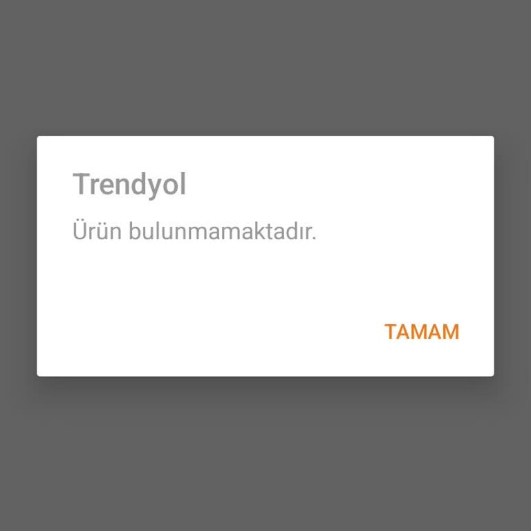 Siparişimde Ürün Görünüyor, Ancak Bulunamıyor Hatası