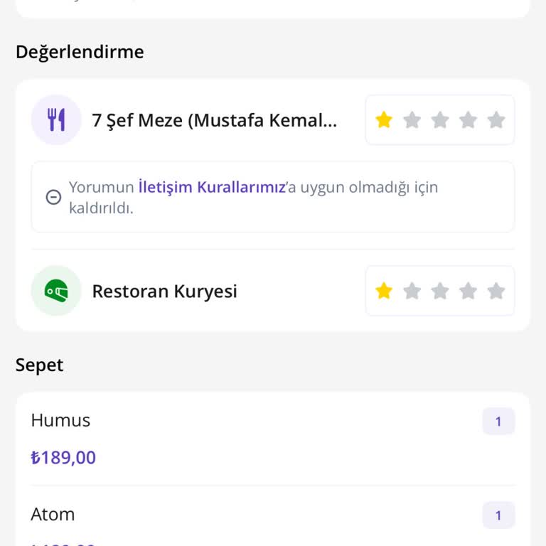 Satış Fişi Ve Fatura Gönderilmiyor, Müşteri Hizmeti Yetersiz