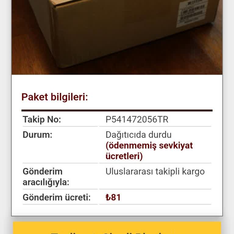 Epttavm Adıma Sahte Kargo Bildirimiyle Spam E-posta Gönderiliyor, Kişisel Bilgilerim Kullanılmış
