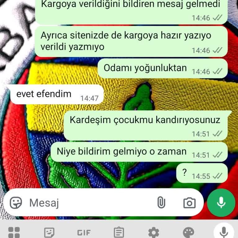 Grizzone Whey Protein Siparişim Kargoya Verilmiyor, Müşteri Hizmeti Yanıtlamıyor