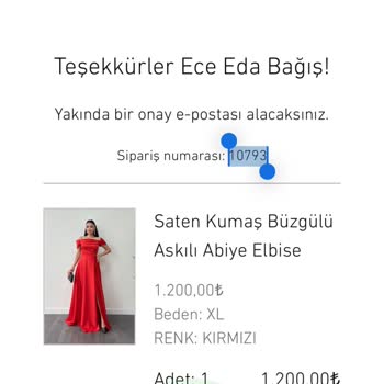 Sipariş Sonrası Kargo Takip Numarası Ve İletişim Sorunu