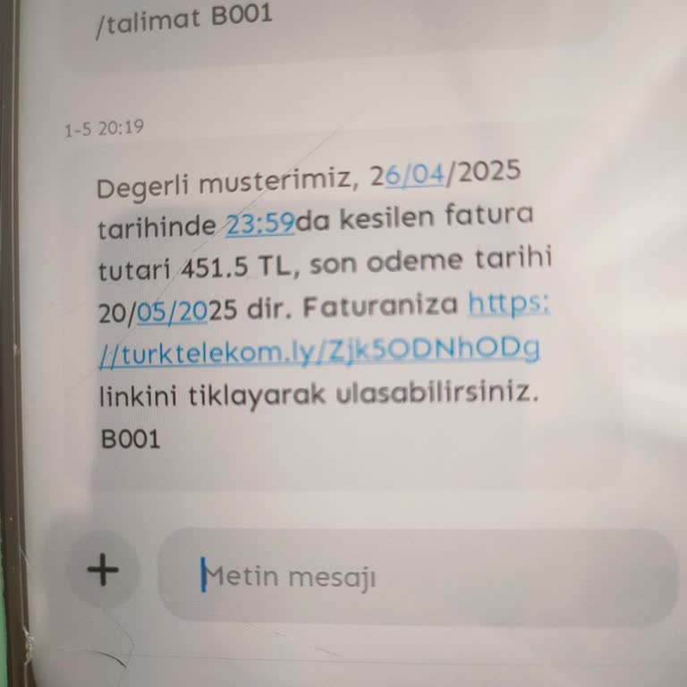 Kullanmadığım Paketin Ücreti Haksız Yansıtıldı