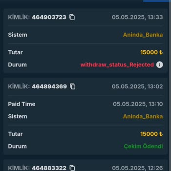 Kazandığım Tutarın Çekimine İzin Verilmedi, Bakiyem Silindi