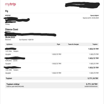 Mytrip.com Charged Me More Than Ticket Price Without Explanation