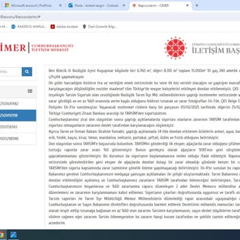 TARSİM'in Zararımı Karşılamaması Ve Mağduriyetim