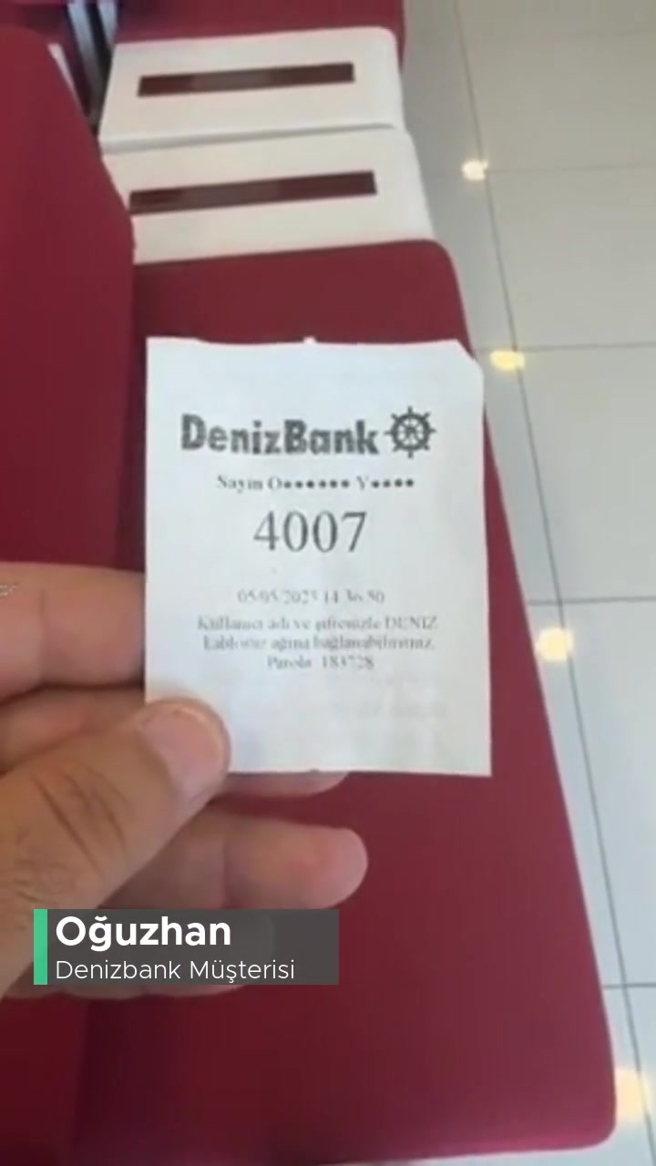 Denizbank Sıra Bekleme Bitmiyor! videonun kapak resmi