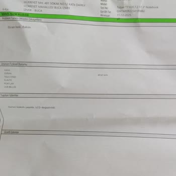 Monster Laptop Ekranı Servisten Sonra Tekrar Arıza Yaptı