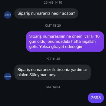 Siparişim Sürekli Erteleniyor Ve Cevap Alamıyorum