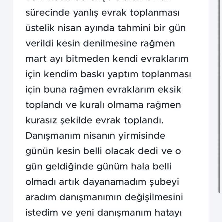 Teslimat Günü Belirsizliği Ve Evrak Hatalarıyla Mağduriyet