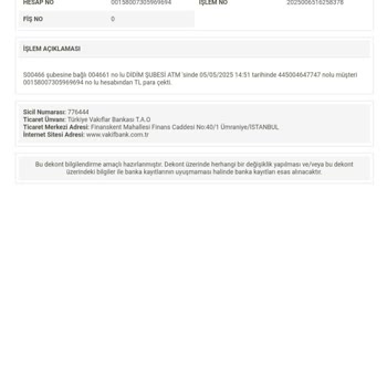 ATM'den Limit Üstü Para Çekiminde Bilgilendirme Yapılmadan Kesinti!