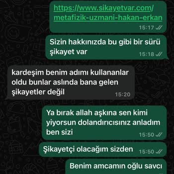 Aldatıcı Vaatlerle Para Talep Eden Kişiden Mağduriyet Yaşadım