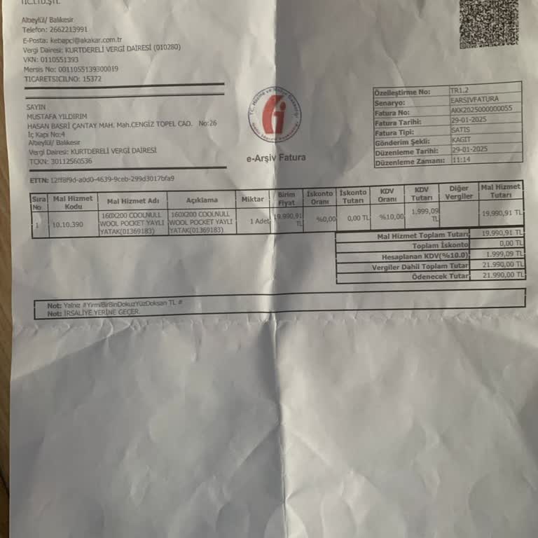 Yataş'tan Aldığım Yatak Sağlığımı Tehlikeye Attı, İade Talebim Cevapsız Kaldı