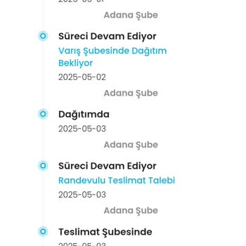 Adana Şubesinde Bekleyen Kargom 5 Gündür Dağıtıma Çıkmıyor Teslim Alamıyorum