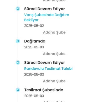 Adana Şubesinde Bekleyen Kargom 5 Gündür Dağıtıma Çıkmıyor Teslim Alamıyorum