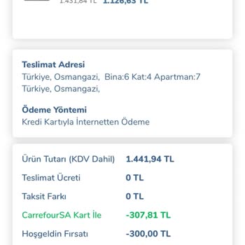 Eksik Balık Gönderimi Ve İndirim Kuponunun Haksız İptali Sonucu Maddi Zarar