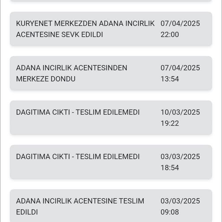 Evde Bulunmadığım İddiasıyla Kartım Teslim Edilmedi!