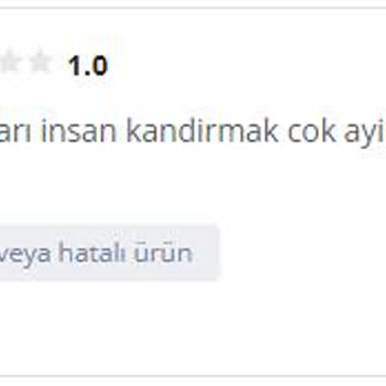 Aldığım Bisiklet Kilidi Yerine Alakasız Ürün Gönderildi