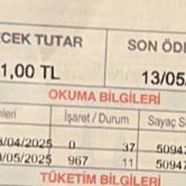 Beklenmedik Yüksek Su Faturası Şaşkınlığı