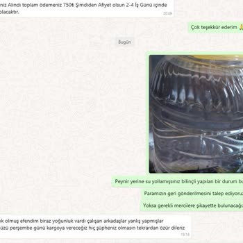 Instagram'dan Sipariş Verdiğimiz Ürün Yerine Sadece Su Gönderildi