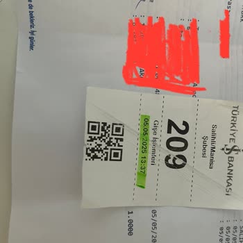 Salihli Şubesinde Sıra Bekleme Ve Hizmet Sorunları Yaşadım