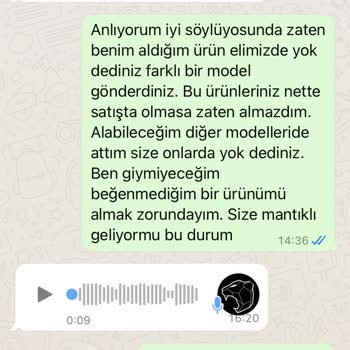 Stokta Olmayan Ürünler Ve Zorunlu Değişimle Mağduriyet