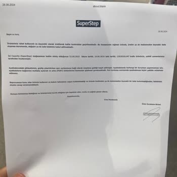 SuperStep'ten Alınan Skechers Ayakkabının Kusuru Ve Tüketici Hakları'ndan Dönüş Alınamaması