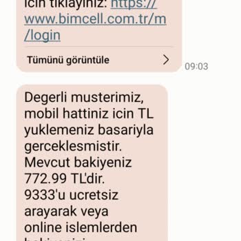 Bimcell Müşteri Hizmetlerine Ulaşamama Ve Paket Yenileme Sorunu