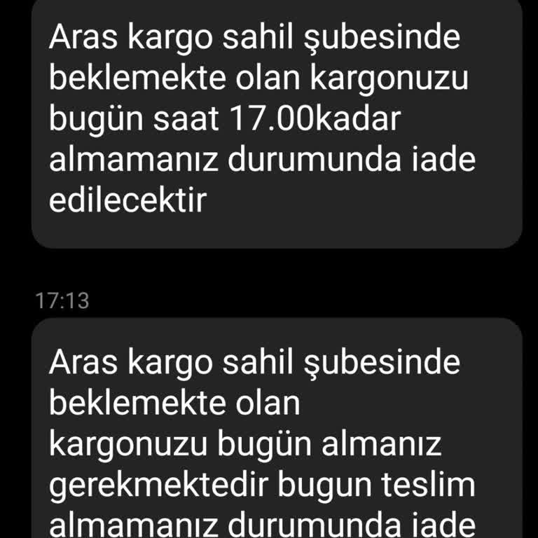 Kargom Adresime Getirilmeden Şubeden Teslim Almam İsteniyor