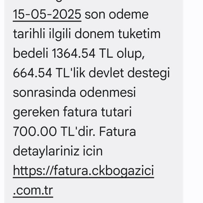 Fatura Tutarındaki Ani Artış Ve Yetersiz Devlet Desteği