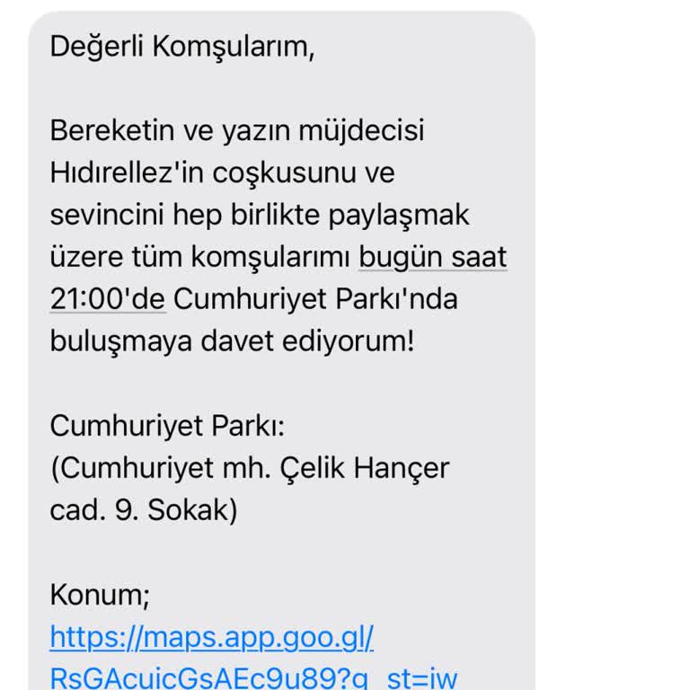 Bahçelievler Belediyesi'nden Sürekli Gelen Mesajlardan Şikayetçiyim