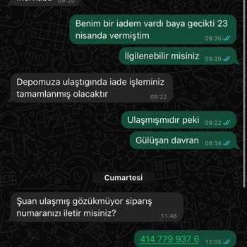 Kurutma Makinesi İadesi İçin Çözüm Bulamıyorum: Herkes Farklı Konuşuyor