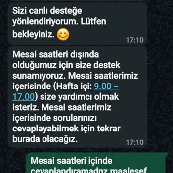 Para İadesi Yapılmıyor, Müşteri Hizmetleri Yetersiz