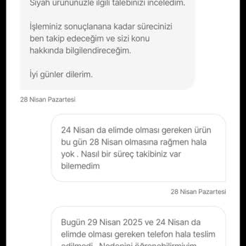 Hepsiburada'dan Alınan İphone Teslim Edilmedi, İptal Ve İade Süreci Sorunlu