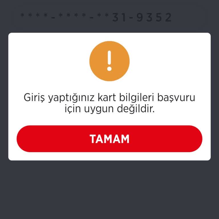 Ziraat Bankası Mobil Bankacılık Başvurusu Sorunu: Kart Ve Telefon Numarası Uygun Değil Hatası