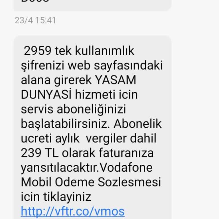 Yanlışlıkla Başlatılan Abonelik Ve İade Talebim