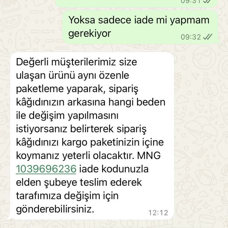 Değişim Talebim İade Oldu, İndirim Kuponum Da İptal Edildi
