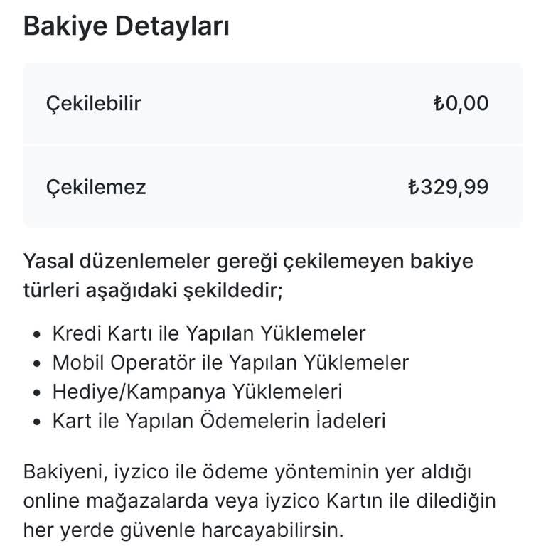Kişisel Verilerimi Aldıktan Sonra Hediye Bakiyemi Aktaramadım