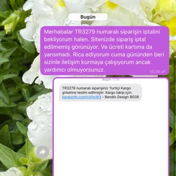 Siparişim İptal Edilmedi Kargoya Verildi Mağdur Edildim