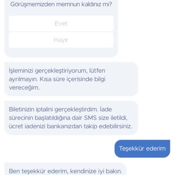 Bilet İptali Sonrası İade Sürecinde Yaşanan Mağduriyet