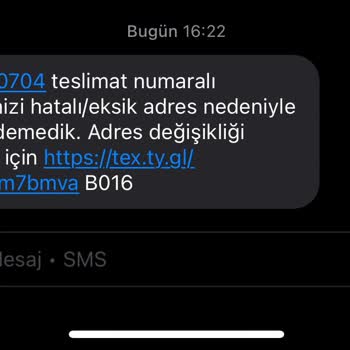 Adres Doğru Olmasına Rağmen Kargo Teslim Edilmedi
