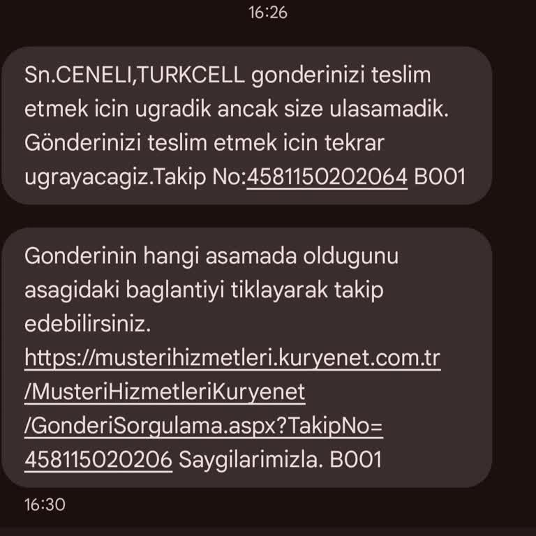 Evde Olmama Rağmen Turkcell Hattım Teslim Edilmedi
