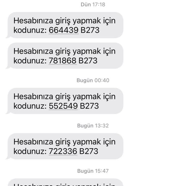 Bilgim Dışında Gelen Mesajlar Ve Hesap Güvenliği Endişesi