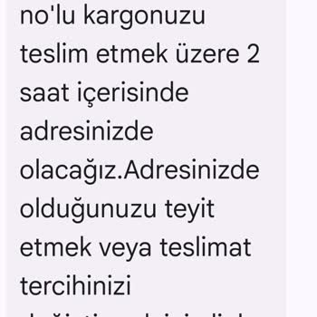 Aras Kargo Teslimatında Adres Ve İletişim Sorunu Yaşadım