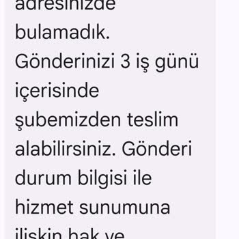 Aras Kargo Teslimatında Adres Ve İletişim Sorunu Yaşadım
