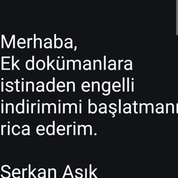 Engelli İndirimi Başvurumda Sürekli Oyalama Ve Cevapsızlık